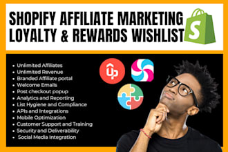 set up shopify customer loyalty reward joy smile bon yotpo rise growave