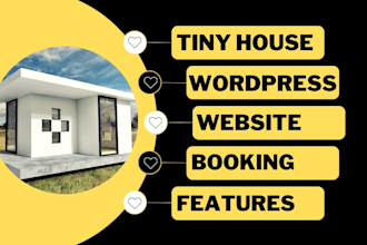 design a stunning tiny house website for your tiny house business website