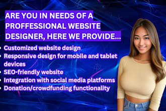 build nonprofit charity fundraising website with donation system