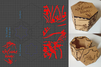 create or convert custom lasercut plans for lightburn