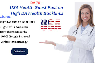 do  high da USA health guest post on high da USA health backlinks