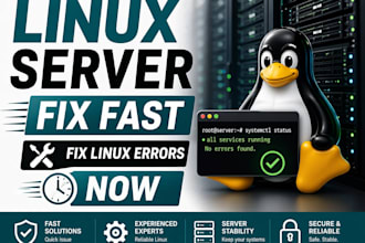linux server issues nginx apache or service errors fast