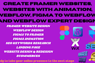 create framer website, website animation webflow figma to webflow website design