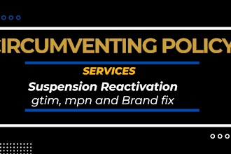 fix your google ads suspension circumventing policy