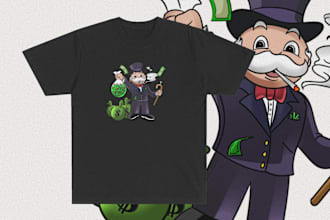 design psychedelic cannabis or weed merchandise