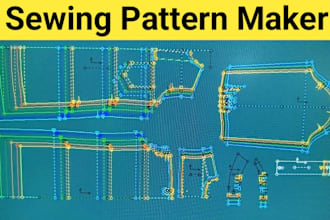 do sewing pattern and grading