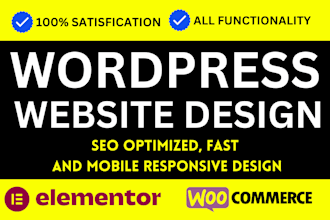 design, redesign, build, copy clone, duplicate or revamp wordpress website