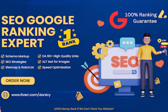 do perfect monthly SEO for 1st page google ranking