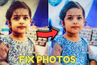 restore, enhance, colorize and retouch your damaged photo