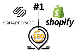 do website optimization for shopify and squarespace seo