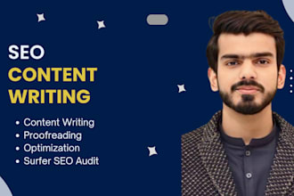 do SEO content writing and optimize your website content