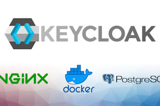 install production keycloak with postgresql database setup