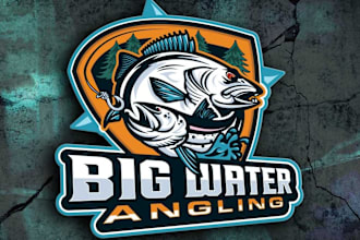design your dream fishing, hunting and outdoor logo