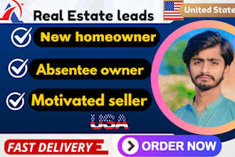 do real estate motivated seller leads absentee owner new homeowner list