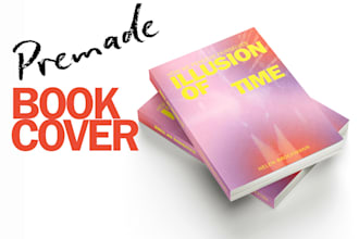 provide a unique premade book cover
