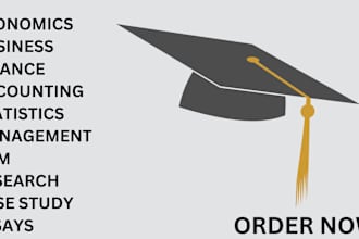 do economics, finance, business, accounting, statistics and project management