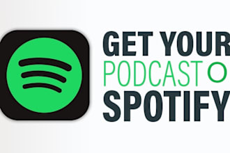 setup and distribute your podcast to spotify