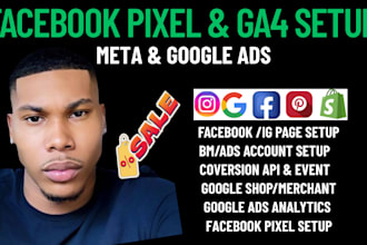 facebook meta ads pixel conversion API instagram shop google ads analytics 4