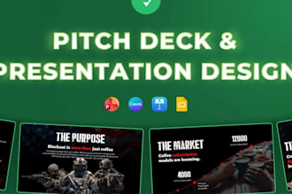 design powerpoint presentation or google slides