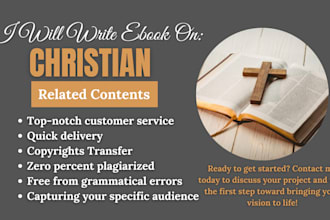 be self help ebook writer children christian ebook ghostwriter non fiction book