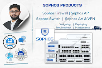 configure and manage sophos firewall at pro level
