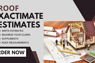 deliver fast, accurate xactimate roof, siding estimates USA