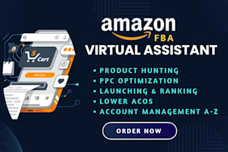 be your amazon fba product research and virtual assistant, PPC manager in pl