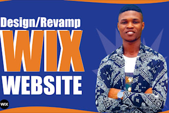 design and redesign wix website, revamp wix site wix clone