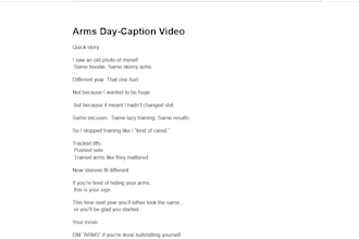 write copywriting copy based for fitness