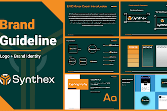 design branding kit and brand style guide in 24 hours