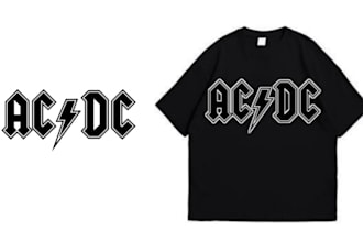 design rock band tshirt