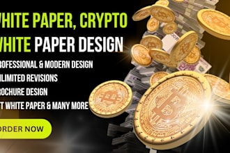 design white paper, crypto white paper, nft white paper, booklet, brochure