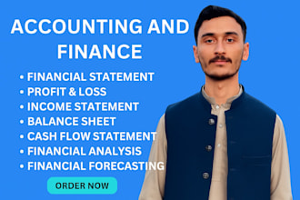 prepare financial statements, profit and loss, balance sheet