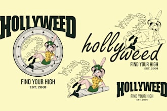 design a unique marijuana logo for your cannabis brand