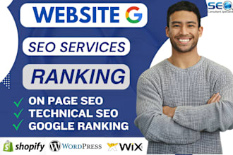 do perfect SEO optimization on wordpress, shopify, wix and webflow website