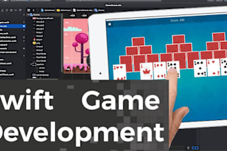 develop games and apps in ios with swift