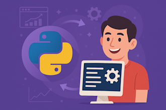 create custom python scripts for automation, data analysis, or web scraping