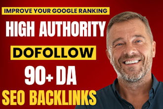 provides da 90 plus high authority dofollow SEO backlinks