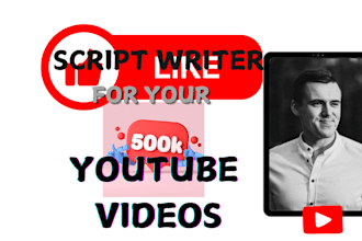 write seo optimized youtube script, movie recap, true crime