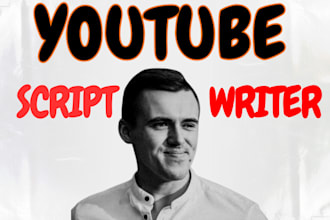 write seo optimized youtube script, movie recap, true crime