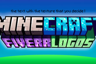 design you a minecraft logo