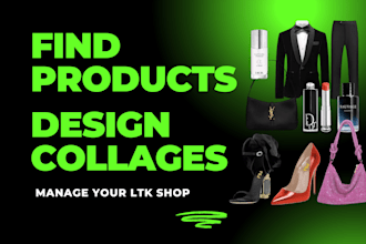 find products, design ltk collages and manage your shop