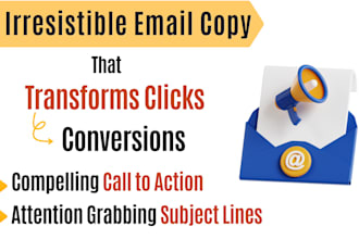 do persuasive email copywriting for your sales campaign
