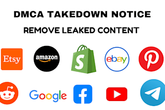 report infringing, leaked, copyright, violating content under dmca notice