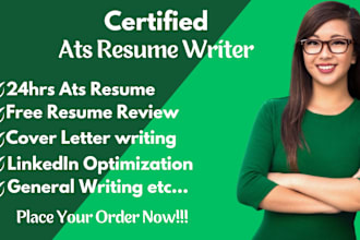 write federal, veteran, military, government resume and USA jobs, cover letter