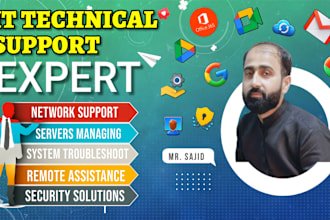 provide online technical support and it assistance