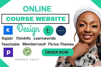 setup ebook online course content on thinkific learnworlds kajabi teachable