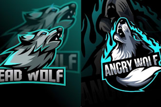 design your sport, esport, gaming team logo with unlimited revisions