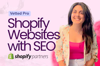 design or redesign your shopify website, ecommerce store