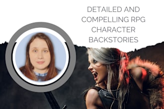 write a compelling backstory for your rpg character